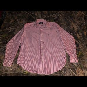 Ralph Lauren long sleeve striped polo